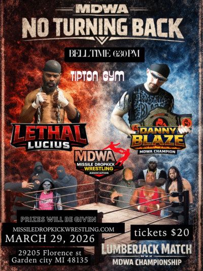 MDWA NO TURNING BACK-GENERAL ADMISSION