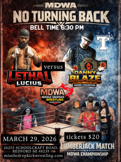 MDWA NO TURNING BACK-GENERAL ADMISSION